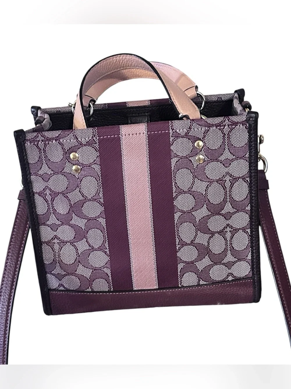 EUC Coach Dempsey Tote 22 - Picture 2 of 6